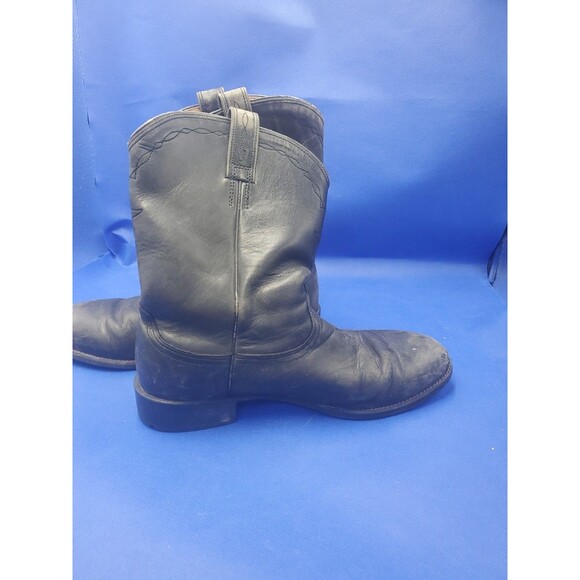 ARIAT Heritage Sierra Black Leather Round Toe Cowboy Boots #35501 Men\'s 10D main image 15